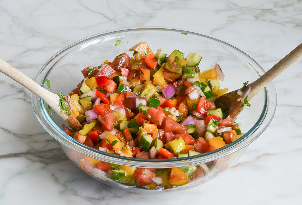 Gazpacho Salad Platter