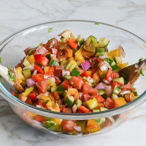 Gazpacho Salad Platter